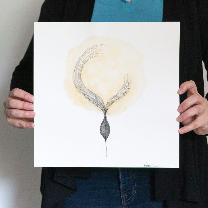 The Pull of Something Sacred - Original Painting